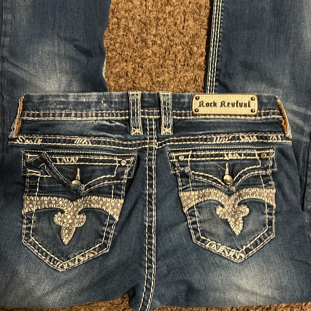 rock revival jeans